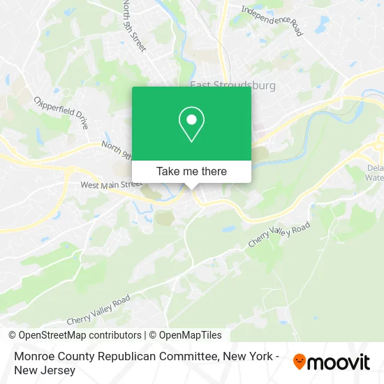 Monroe County Republican Committee map