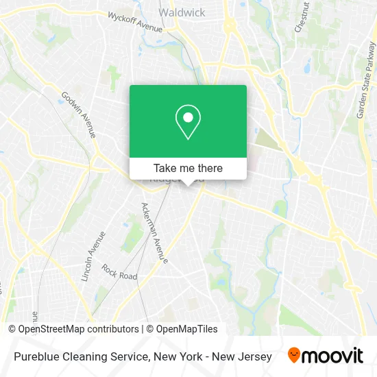 Pureblue Cleaning Service map