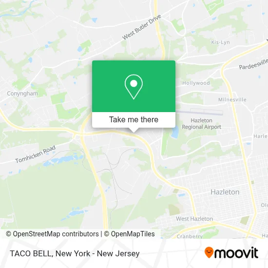 TACO BELL map