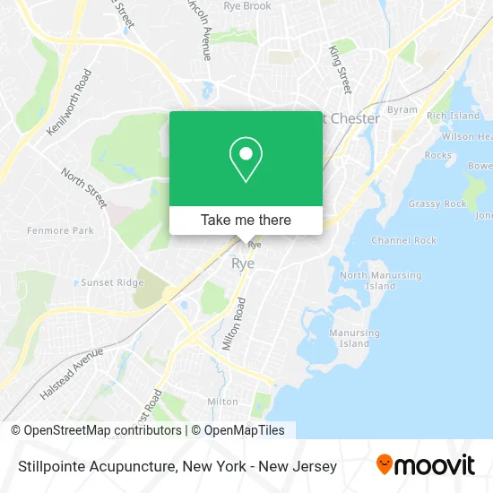 Stillpointe Acupuncture map