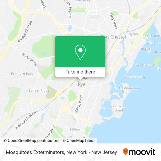 Mosquitoes Exterminators map