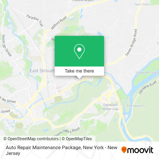 Auto Repair Maintenance Package map