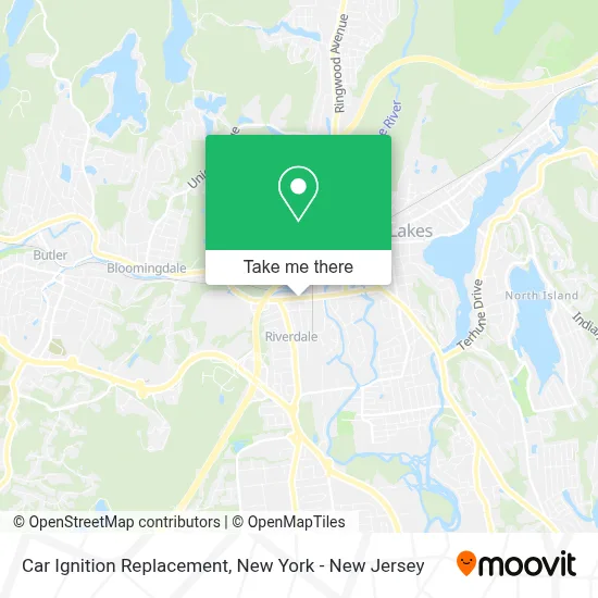 Car Ignition Replacement map