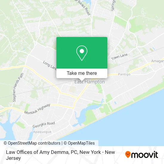 Mapa de Law Offices of Amy Demma, PC