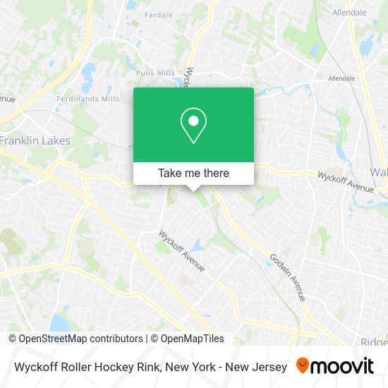 Wyckoff Roller Hockey Rink map