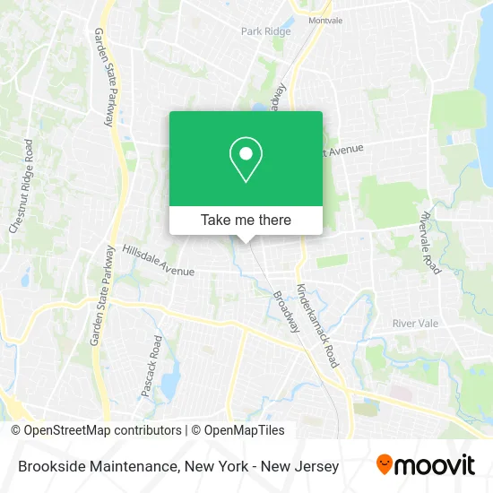 Brookside Maintenance map
