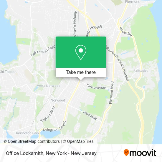 Office Locksmith map