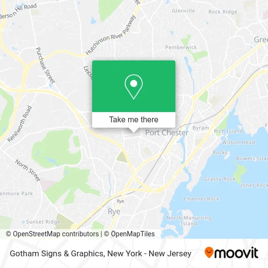 Gotham Signs & Graphics map