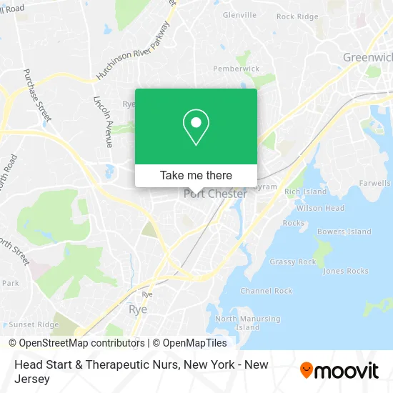 Head Start & Therapeutic Nurs map