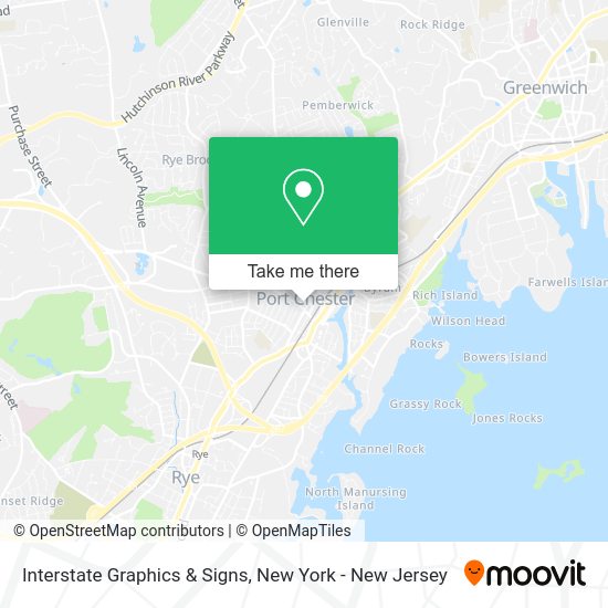 Interstate Graphics & Signs map