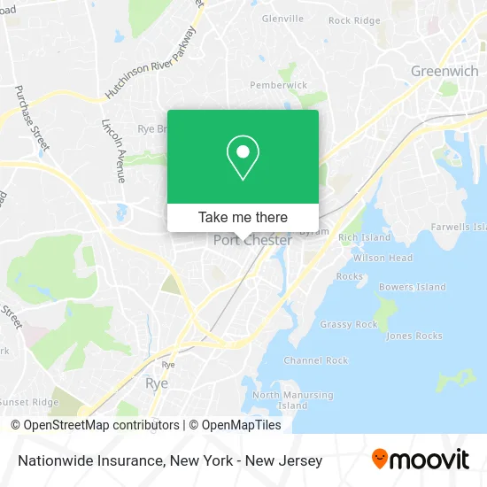Nationwide Insurance map