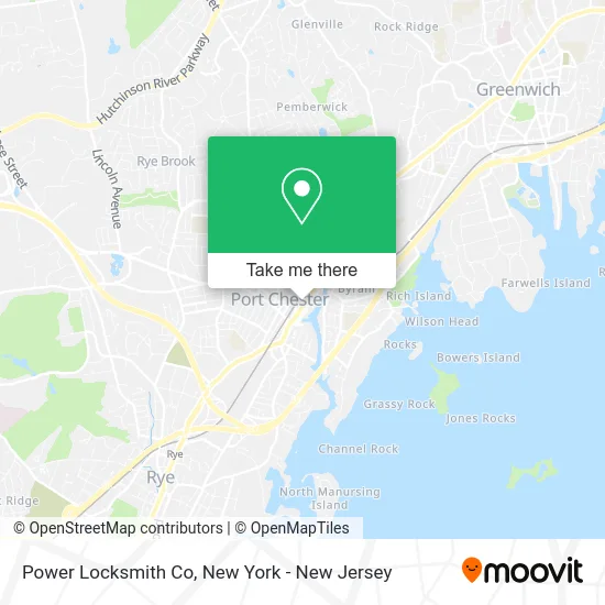Power Locksmith Co map