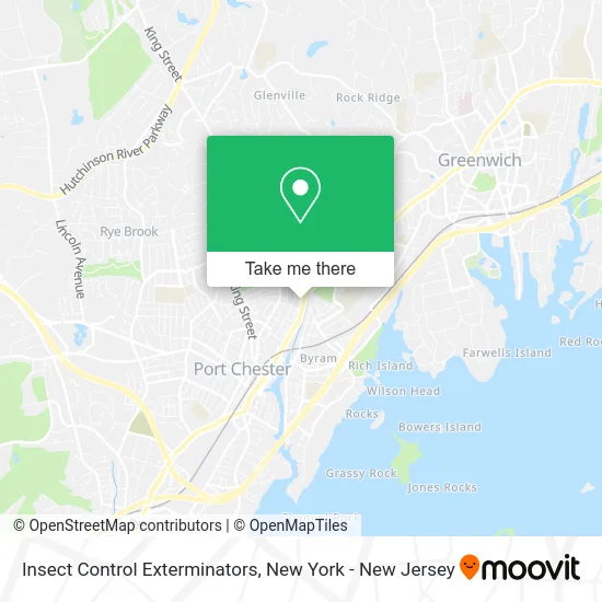 Insect Control Exterminators map