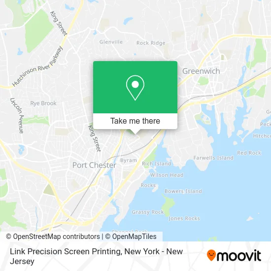 Link Precision Screen Printing map