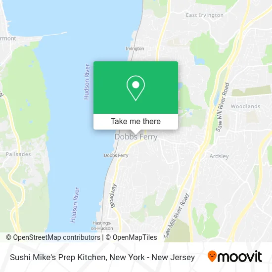 Sushi Mike's Prep Kitchen map