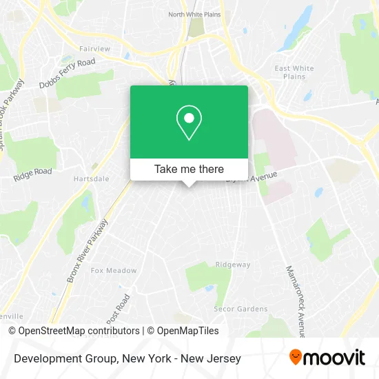 Development Group map