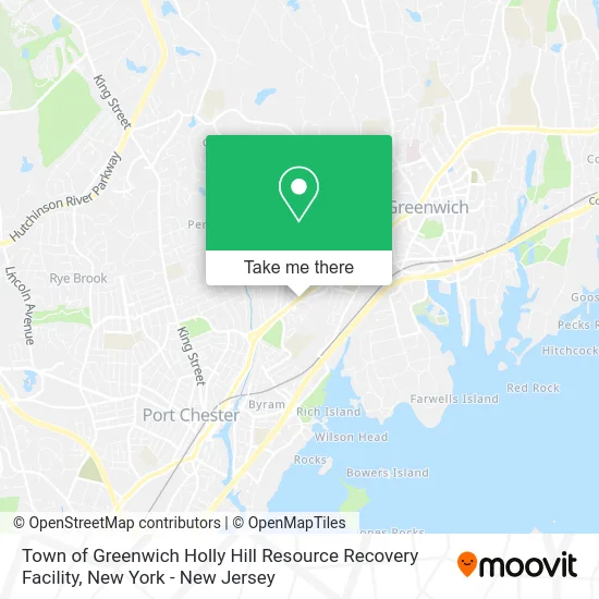 Town of Greenwich Holly Hill Resource Recovery Facility map