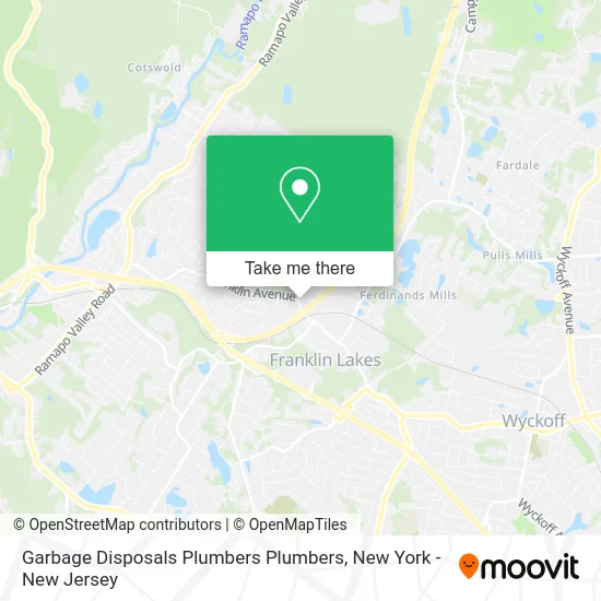 Mapa de Garbage Disposals Plumbers Plumbers