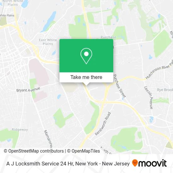 A J Locksmith Service 24 Hr map