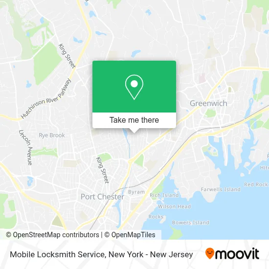 Mobile Locksmith Service map