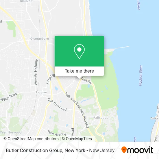 Butler Construction Group map