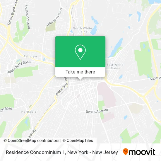 Residence Condominium 1 map