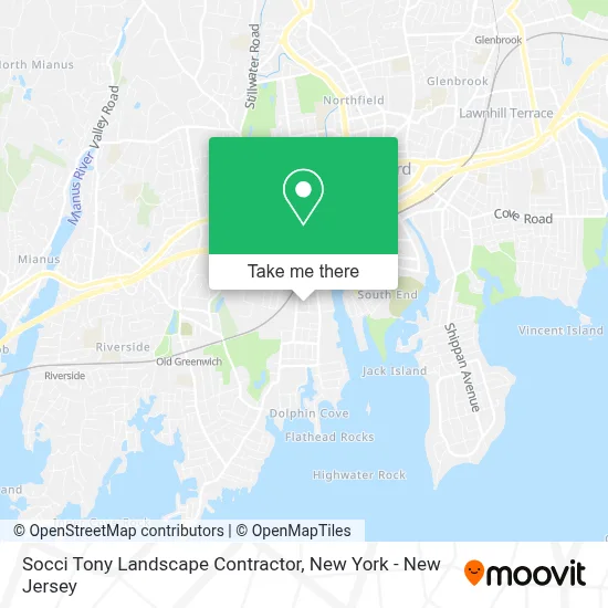 Socci Tony Landscape Contractor map
