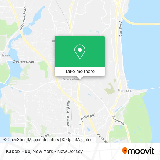 Kabob Hub map