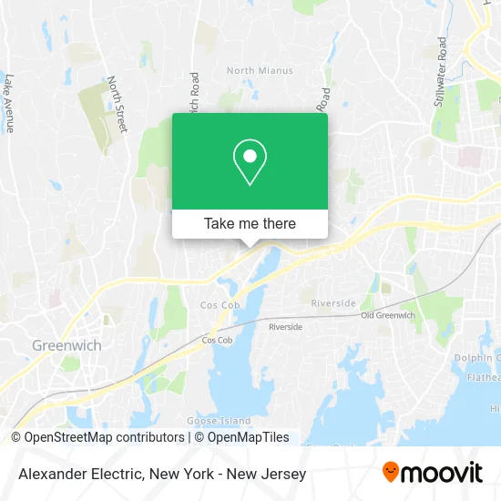 Alexander Electric map