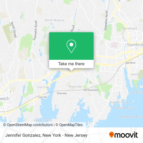 Jennifer Gonzalez map