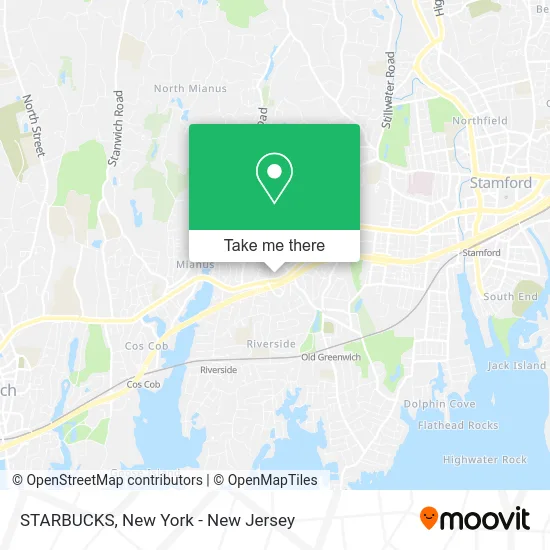 STARBUCKS map