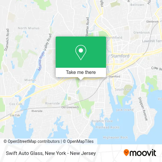 Swift Auto Glass map