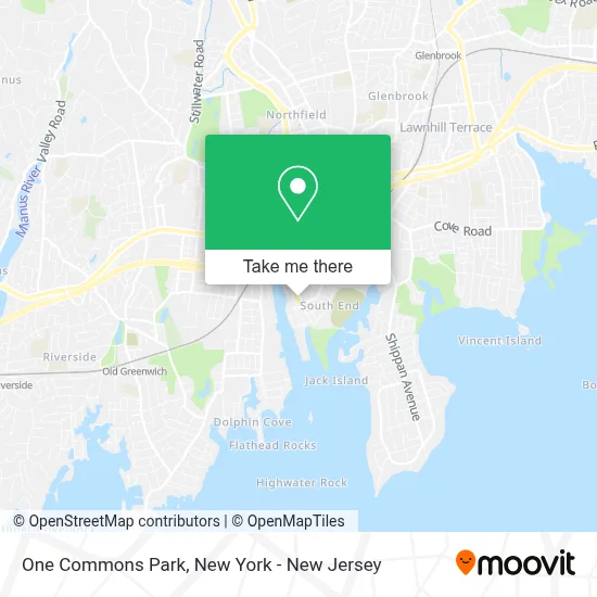 One Commons Park map