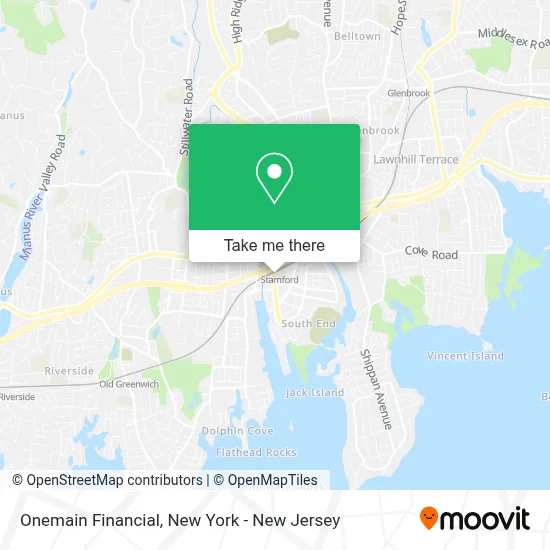 Onemain Financial map