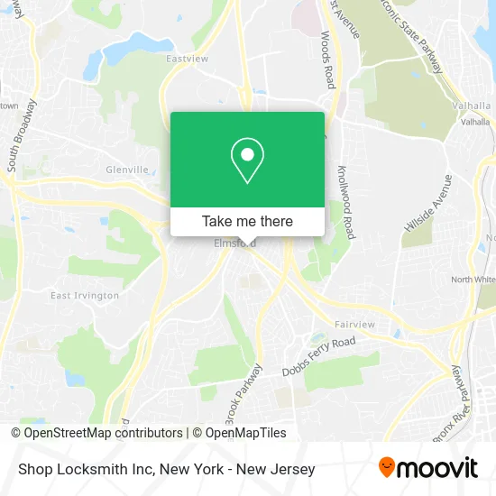 Shop Locksmith Inc map