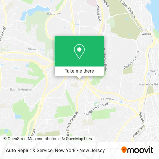 Auto Repair & Service map
