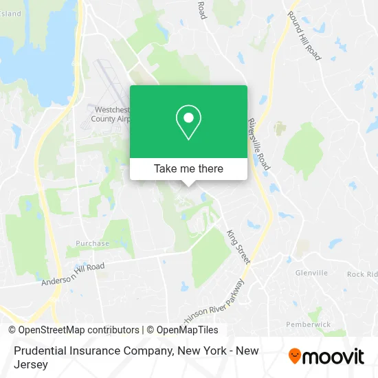 Prudential Insurance Company map