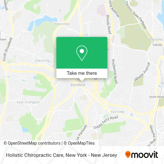 Holistic Chiropractic Care map