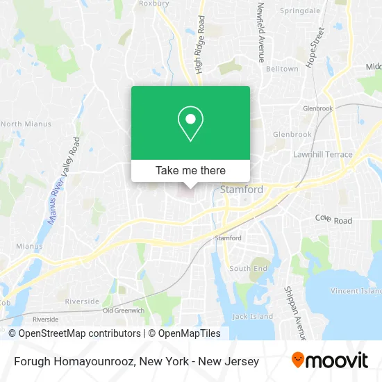 Forugh Homayounrooz map