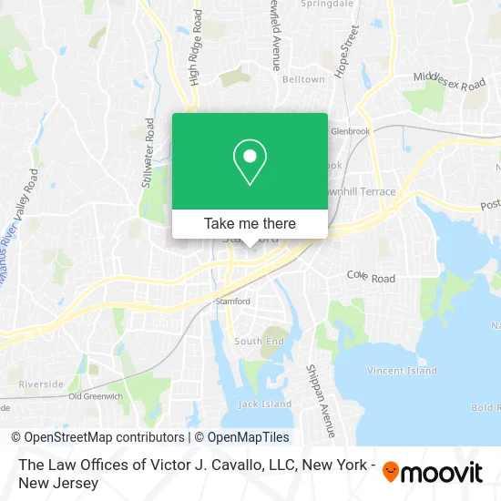 The Law Offices of Victor J. Cavallo, LLC map