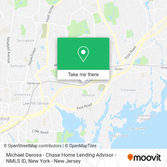 Mapa de Michael Derosa - Chase Home Lending Advisor - NMLS ID