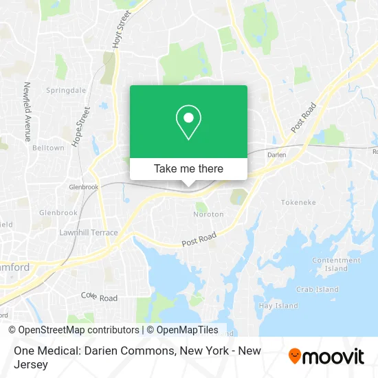 One Medical: Darien Commons map