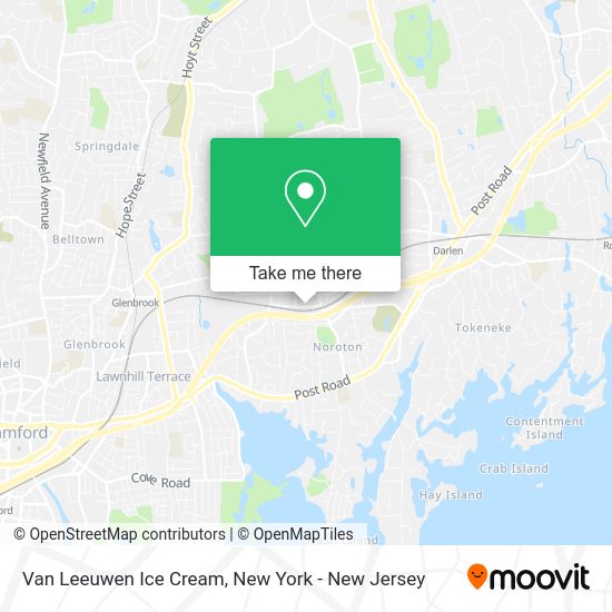 Van Leeuwen Ice Cream map