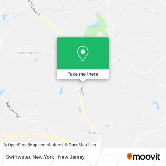 Swiftwater map