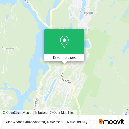 Ringwood Chiropractor map
