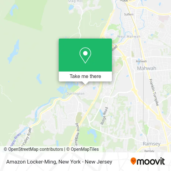 Amazon Locker-Ming map