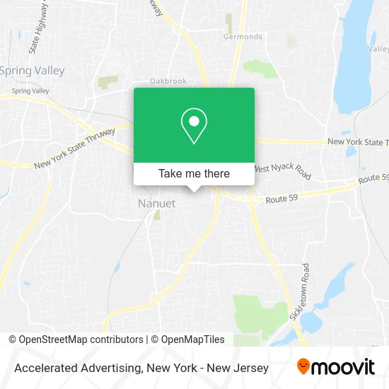 Accelerated Advertising map
