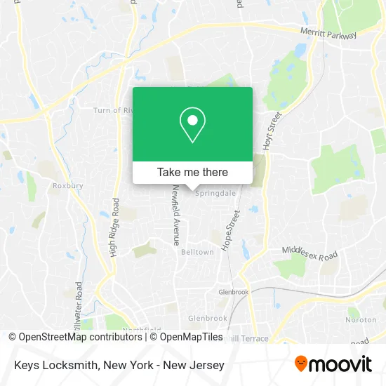 Keys Locksmith map