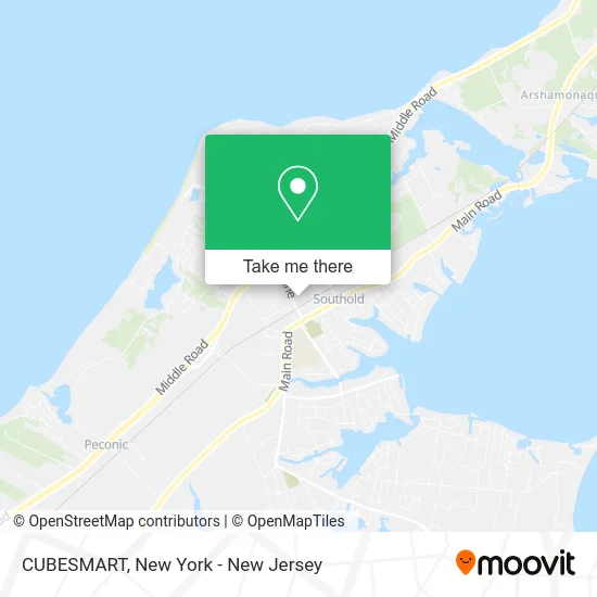 CUBESMART map