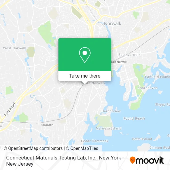 Connecticut Materials Testing Lab, Inc. map
